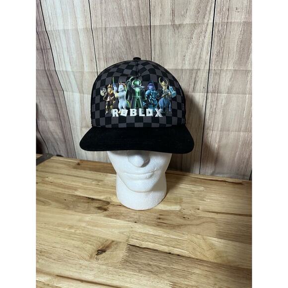 ROBLOX video Game logo Avatar Noob SnapBack HAT Cap ONE SIZE - Picture 1 of 7